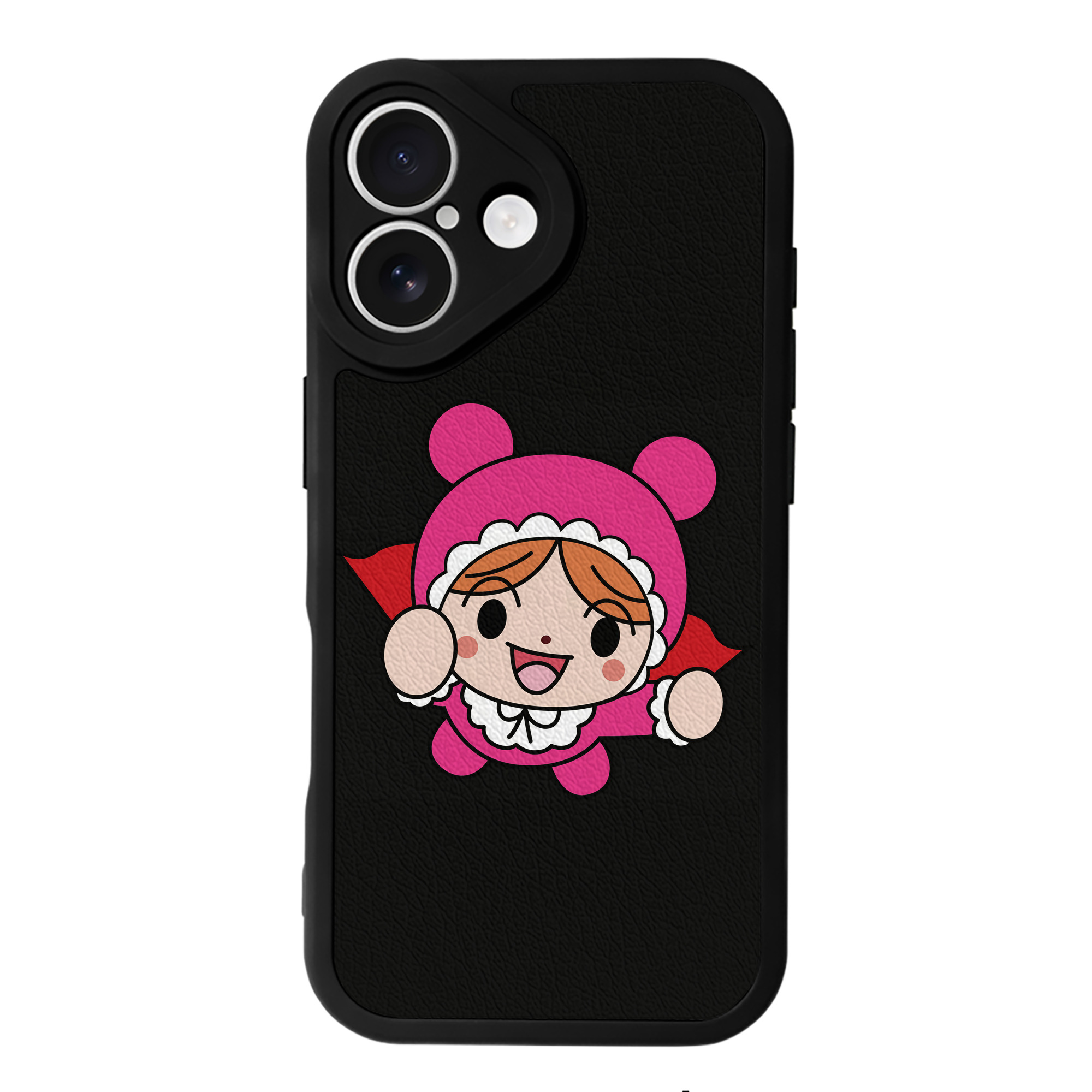 （画像用） アンパンマン Anpanman 【iPhone 16シリーズ対応】シリコンスマホケース（レザー調） 材質：シリコン